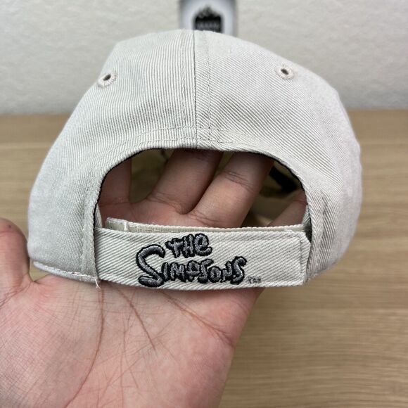 The Simpsons Adjustable Hat BEER TV DONUTS 2007 Bio-Domes Headgear Matt Groening - Picture 4 of 11